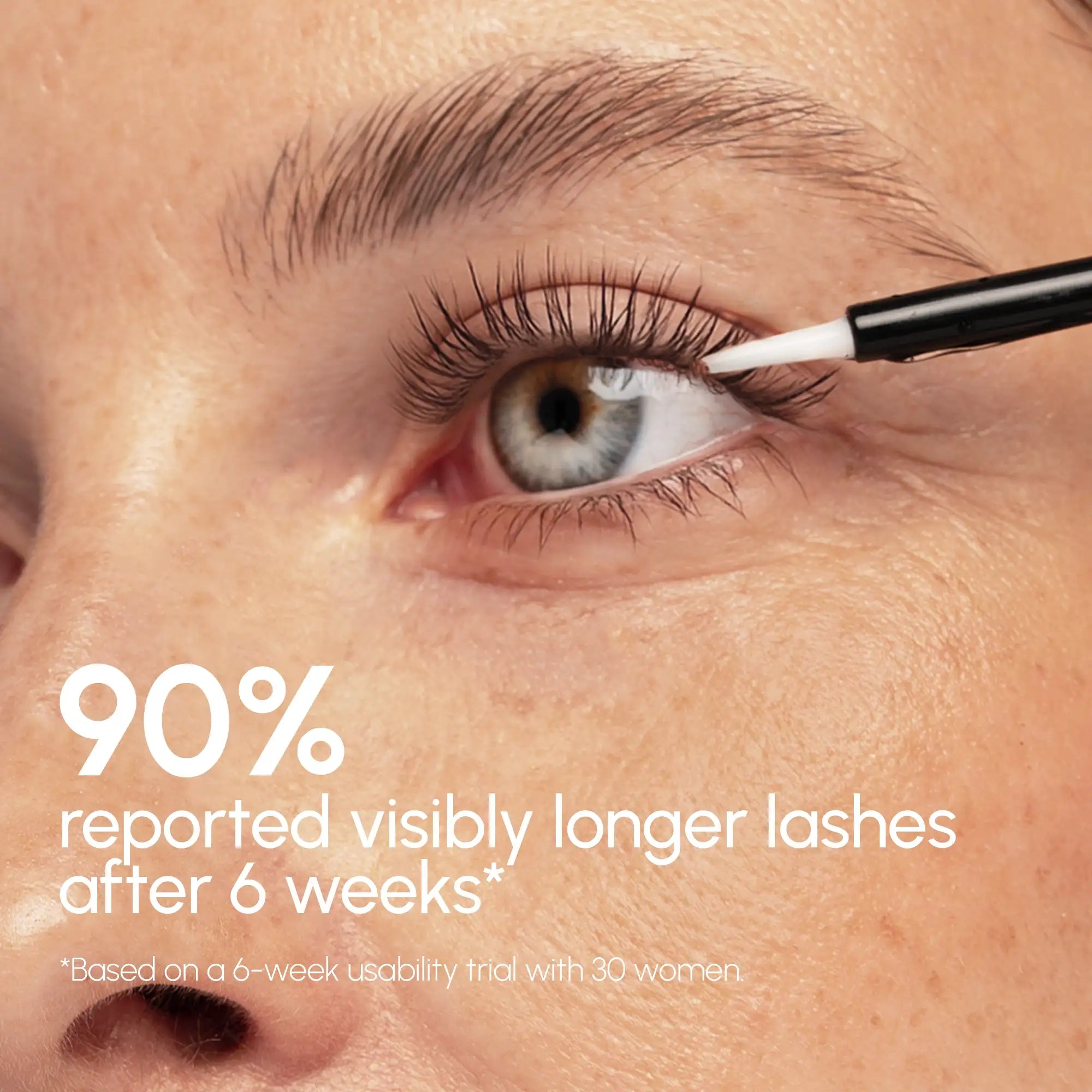 Maree Lash & Brow Growth Serum — detail close-up