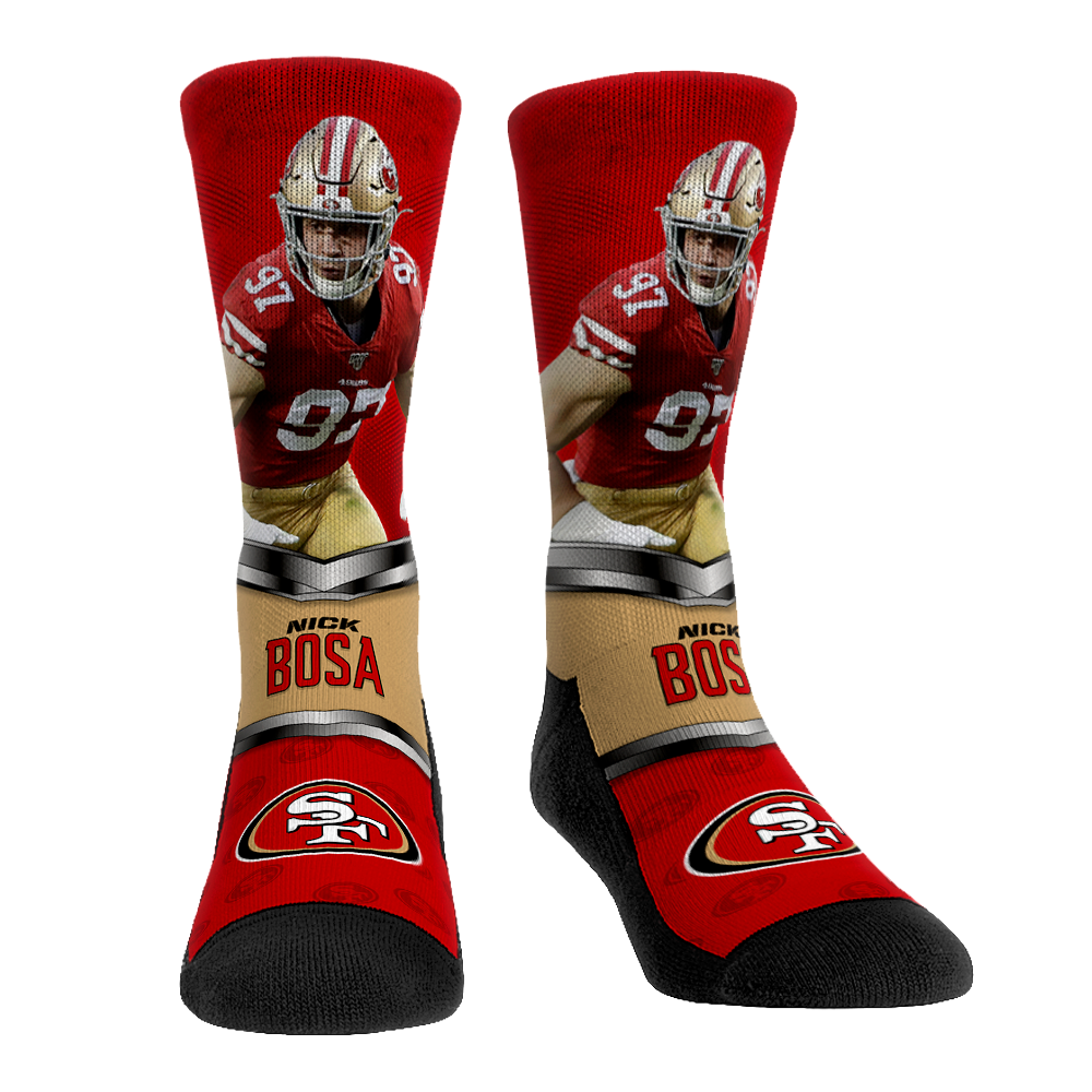 Rock 'Em Socks Rock 'Em Socks Nick Bosa - San Francisco 49ers - Highlight — main product shot