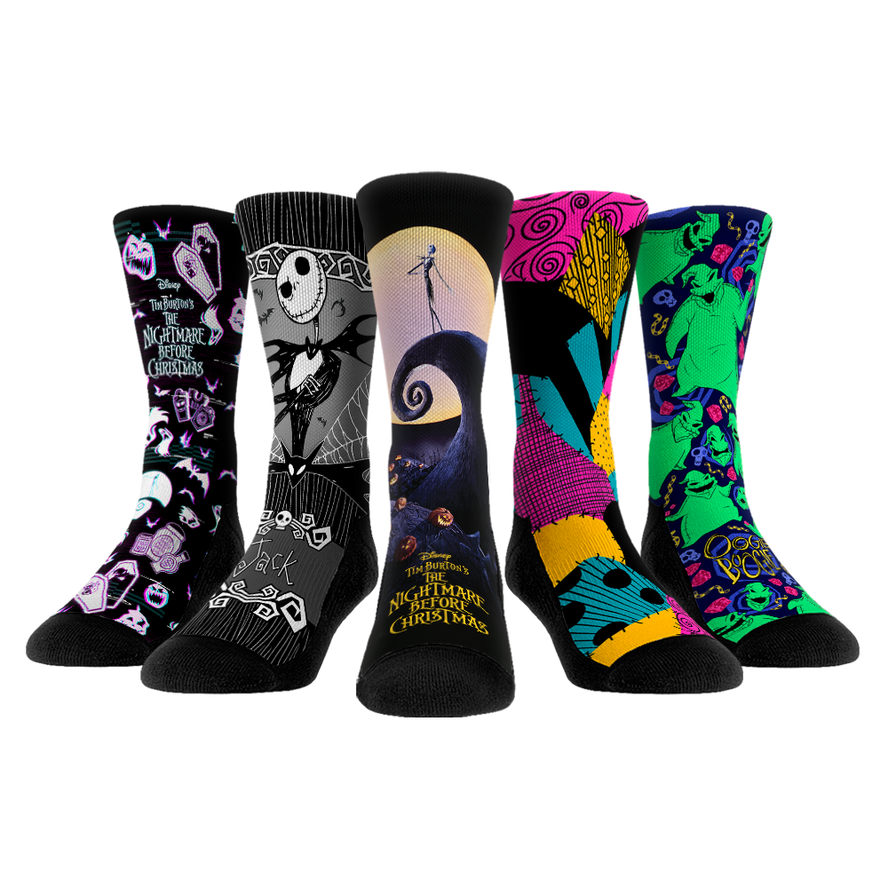 Rock 'Em Socks Rock 'Em Socks The Nightmare Before Christmas - 5-Pack — main product shot