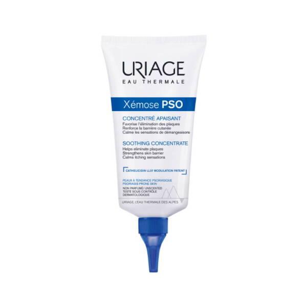 Uriage Xemose PSO Fragrance-Free Moisturizing Concentrate for Dry Skin Relief - Soothing, Non-Greasy, 5.07 fl oz