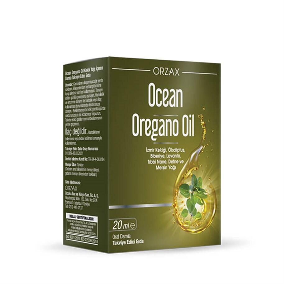Ocean Oregano Oil Dietary Supplement for Oral Health Support - 20ml Natural Oral Hygiene Product