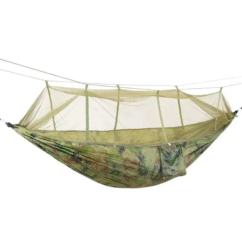Bug-Free Camp Hammock: Ultimate Peace from Insects - Durable 210T Nylon Fabric