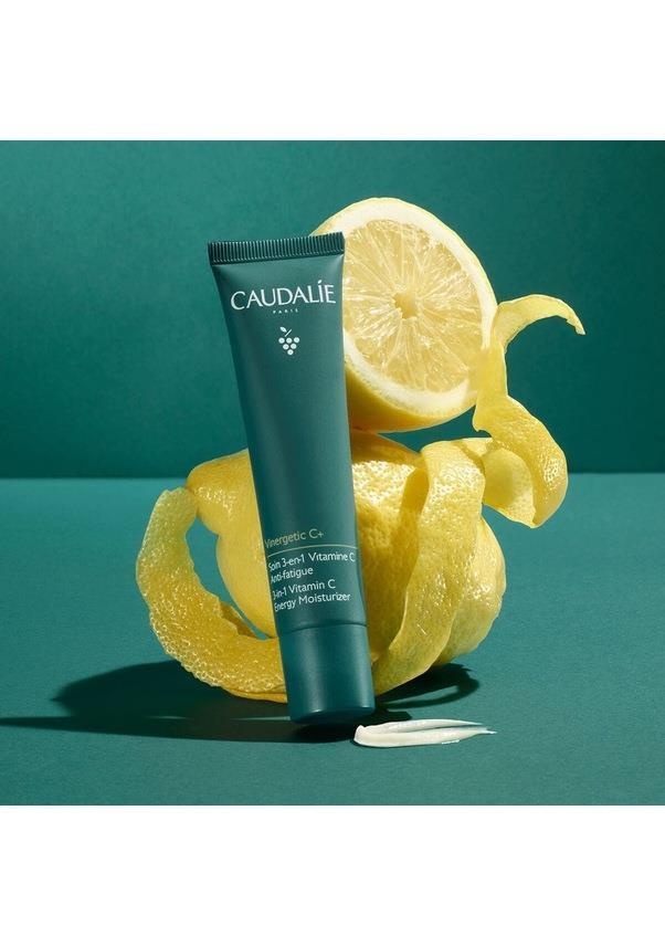 Caudalie Vinergetic C+ 3-in-1 Vitamin C Moisturizer - Anti-Aging, Hydrating Face Cream with Hyaluronic Acid & Antioxidants