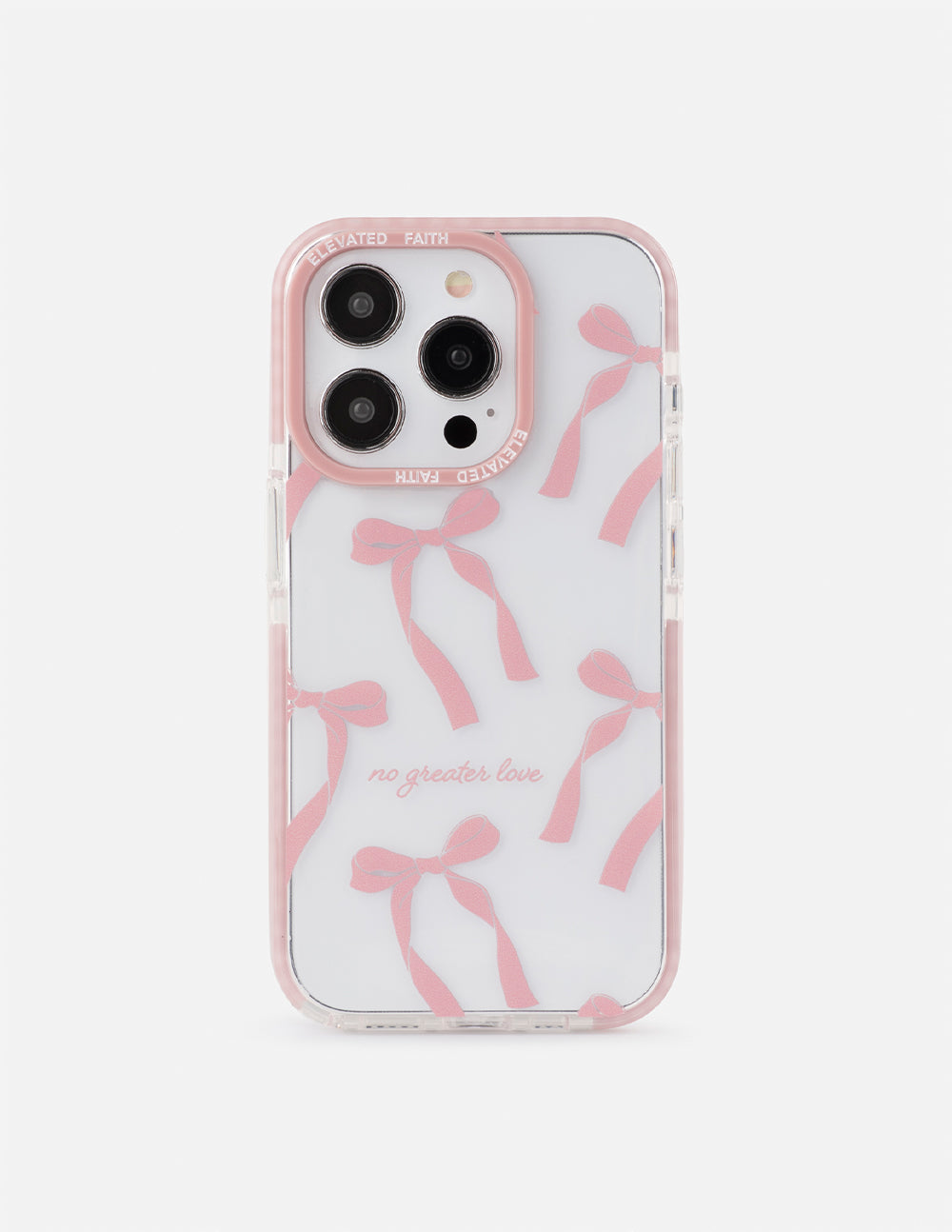 Elevated Faith No Greater Love Phone Case — main product shot
