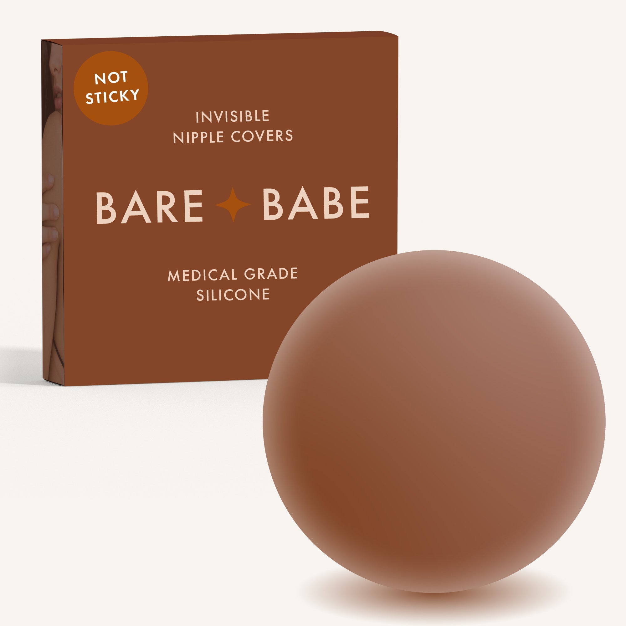 Bare Babe Non-Adhesive Nipple Covers — lifestyle context