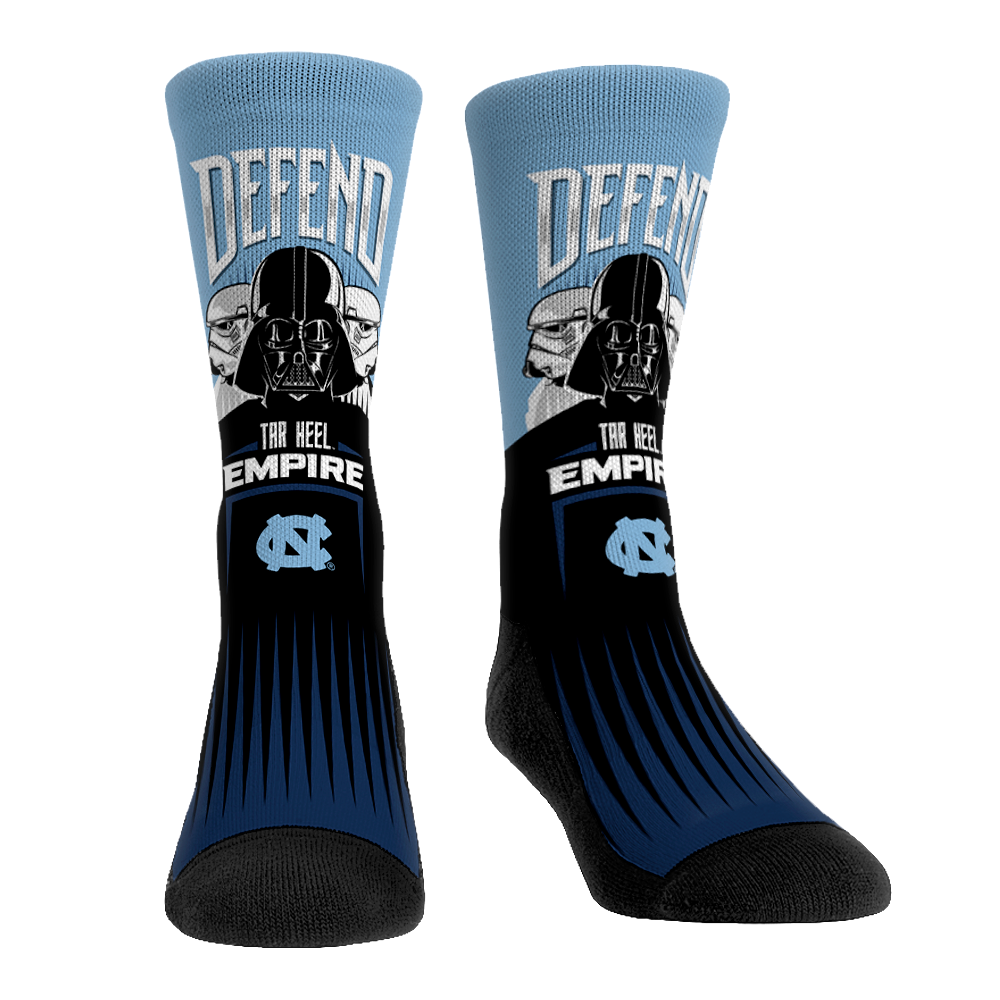 Rock 'Em Socks North Carolina Tar Heels - Star Wars  - Defend The Empire — main product shot
