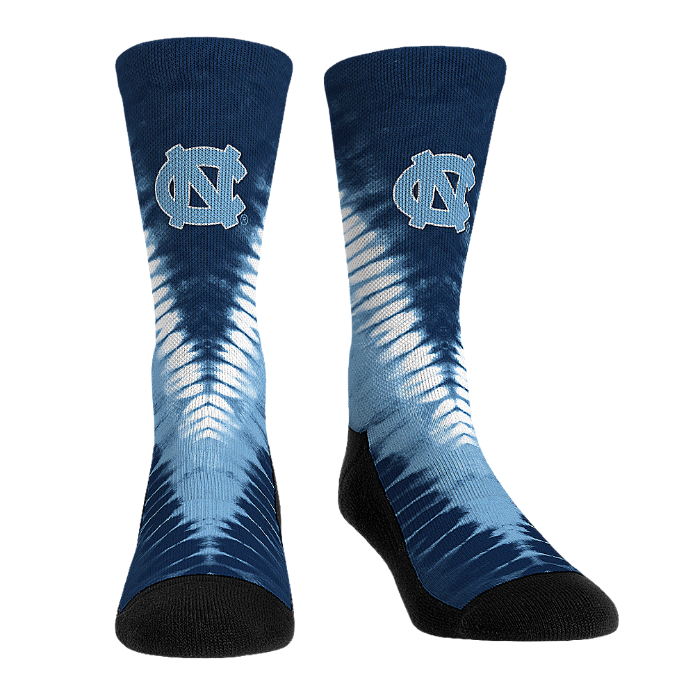 Rock 'Em Socks Rock 'Em Socks North Carolina Tar Heels - V Shape Tie Dye — main product shot