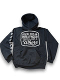 Luckless Outfitters Not An Influencer Hoodie — main product shot