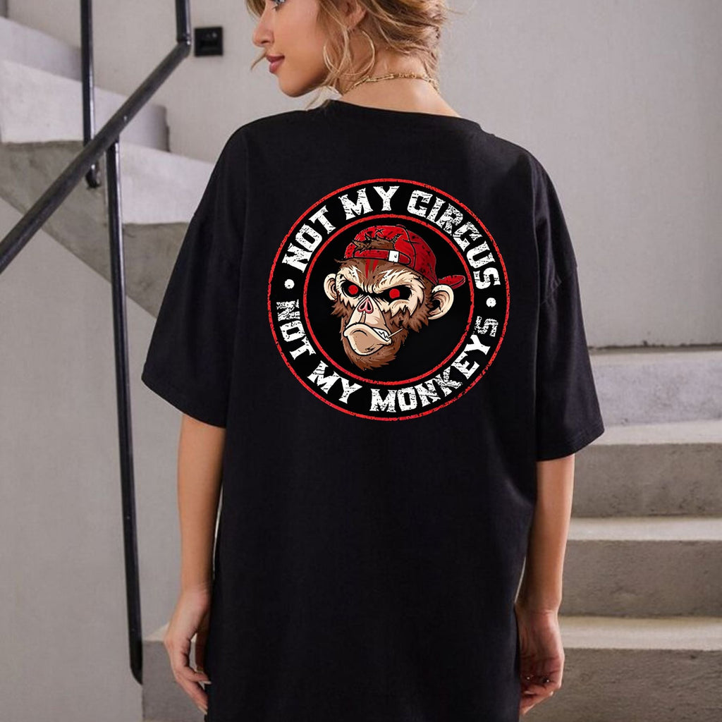 Pasimax "Not My Circus Not My Monkeys" T-Shirt — main product shot