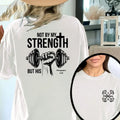 Pasimax "Not by My Strength" Vintage T-Shirt — main product shot