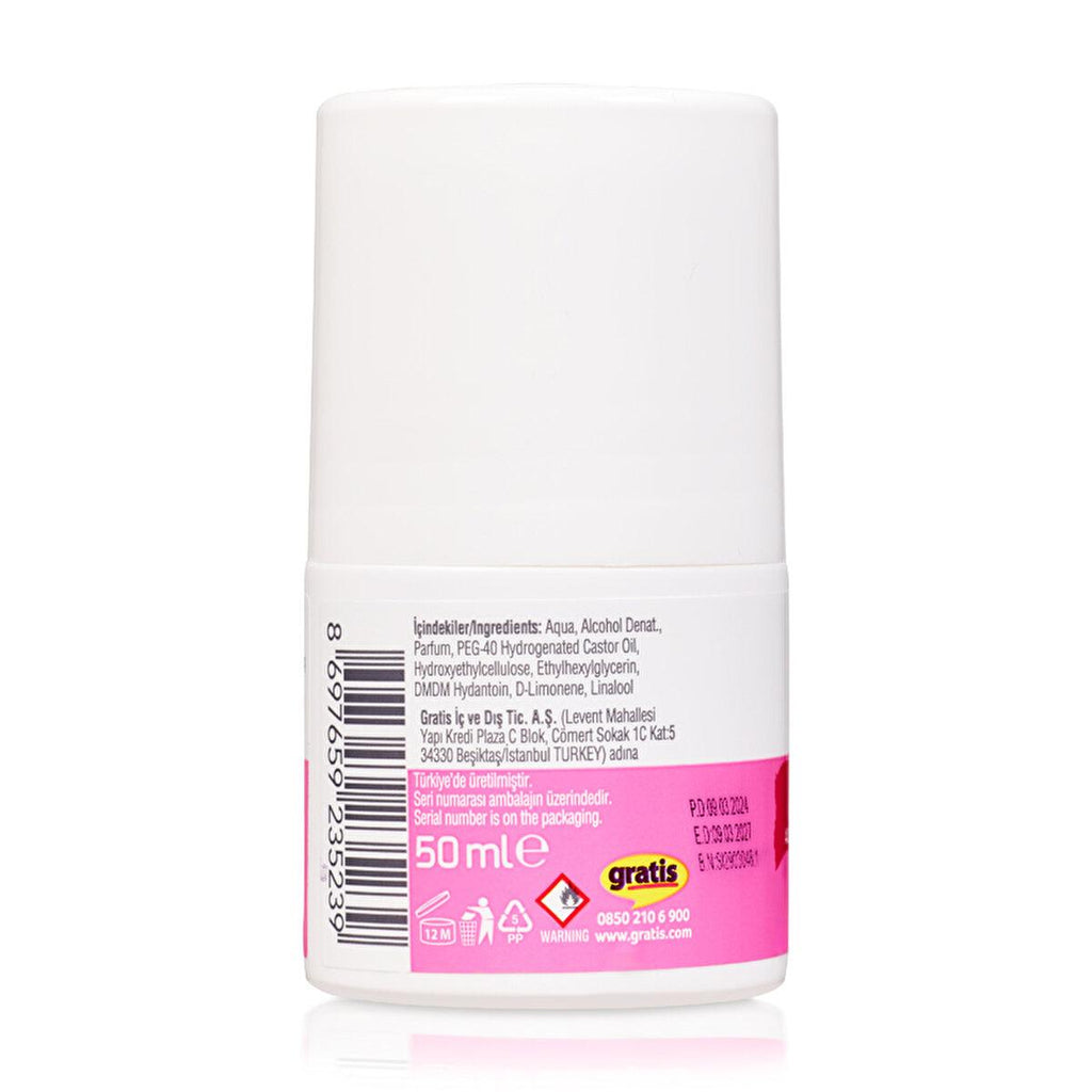 Bee Beauty Anti-Transpirant Roll On Floral - 50 ml | Aluminum Free, Refreshing Scent