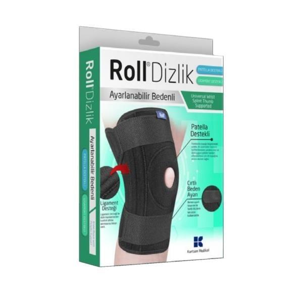 Roll Patella Knee Support Brace with Adjustable Ligament Support