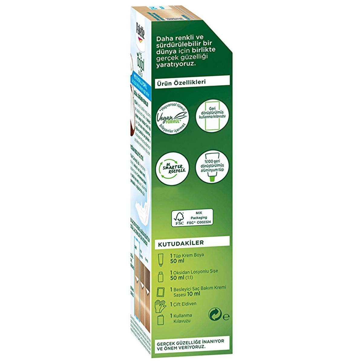 Palette Natural Permanent Hair Dye - Long-Lasting Color with Natural Ingredients