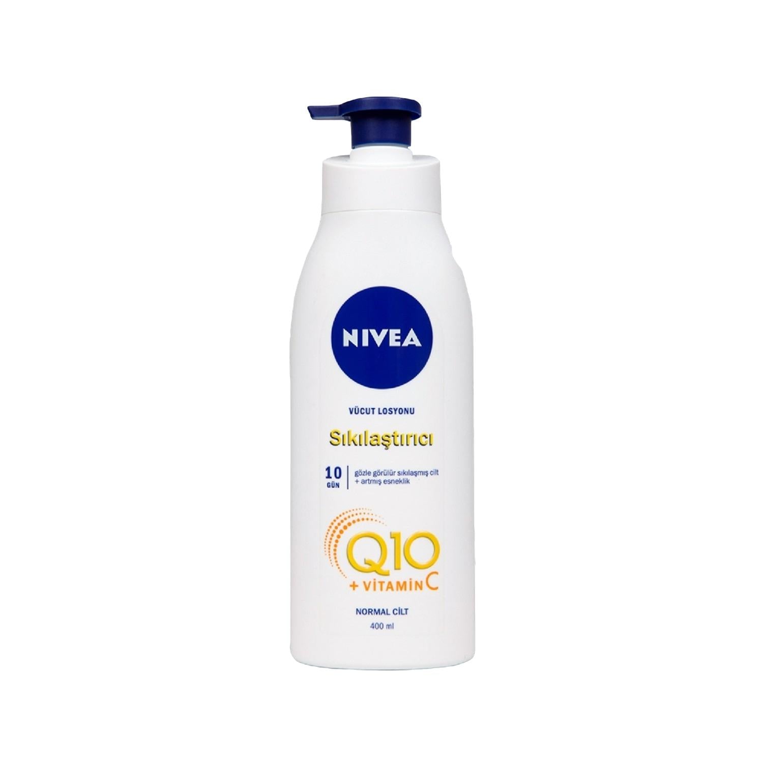 Nivea Q10 Firming Body Lotion 400ml - Anti-Aging Moisturizer for Dry Skin