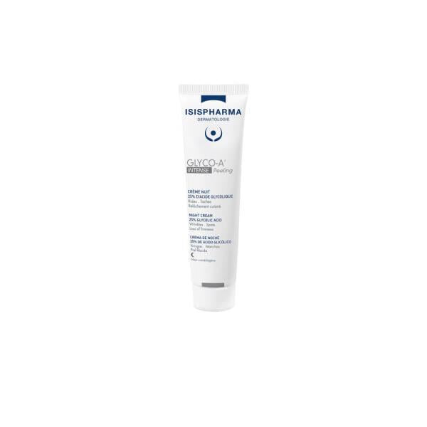 Isis Pharma Glyco-A 25% Glycolic Acid Anti-Aging Night Cream for Smoother Skin - 1.01 fl oz
