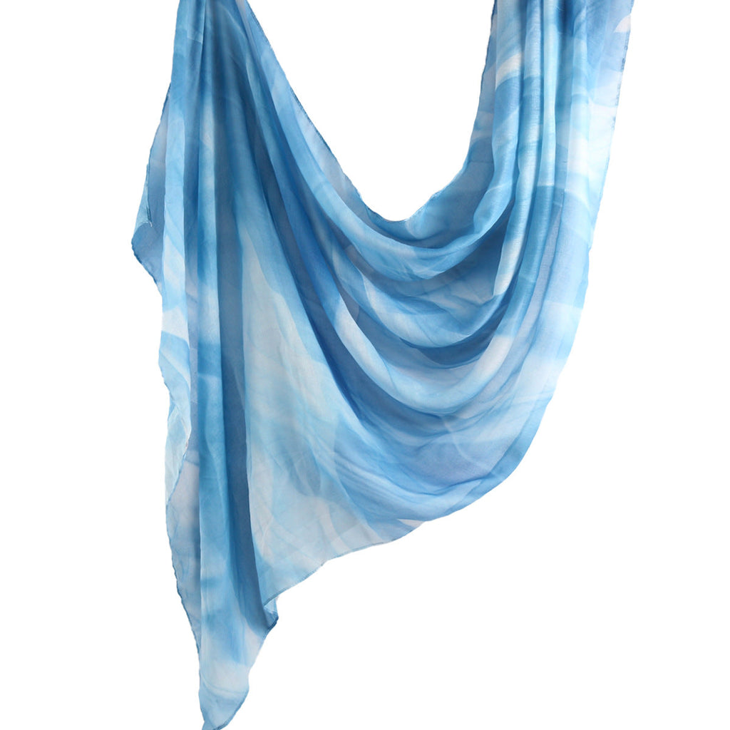 Mariam's Collection Versatile Watercolor Painted Hijab Collection (MH175) — lifestyle worn / used context