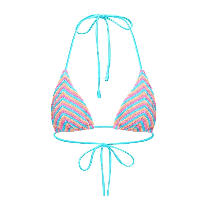Women's Push Up Triangle Bikini Set Two Piece Swimwear