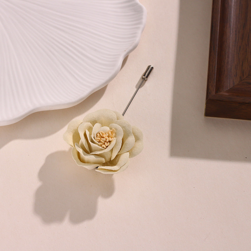Mariam's Collection Mariam's Collection Grace‌ Camellia Chic Straight Pin (MAC339) — feature highlight