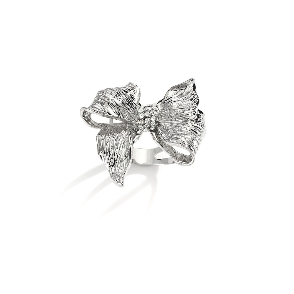 Mariam's Collection Versatile Accent Embroidered Bow Hijab Ring (MAC340) — detail shot 6