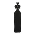 Autumn Women Clothing Sexy Tube Top Halter Lace up Backless Slit Dress — view 5