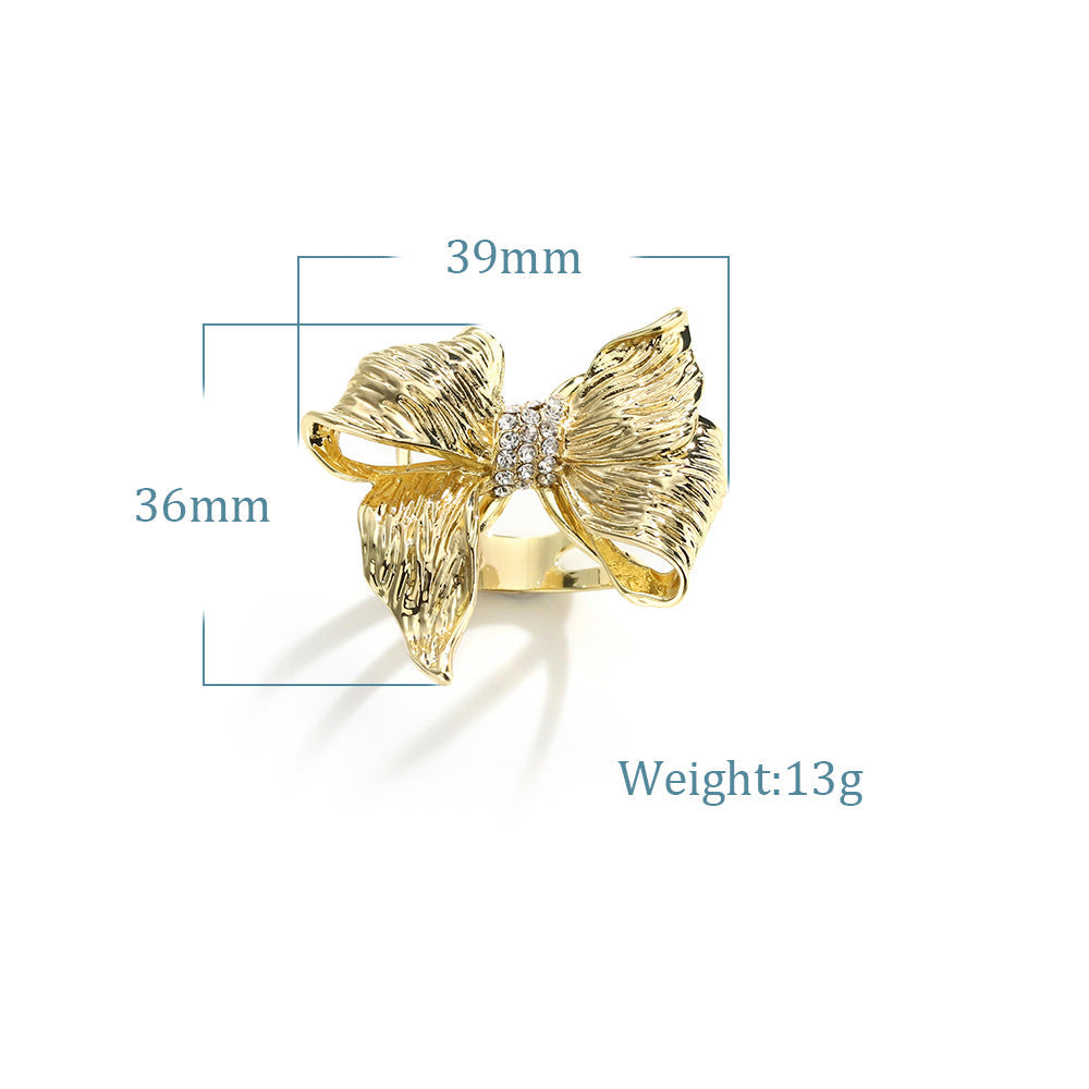 Mariam's Collection Versatile Accent Embroidered Bow Hijab Ring (MAC340) — detail shot 8