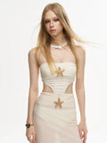 Island Vacation Pure Desire Long Skirt Bikini Two-Piece Set