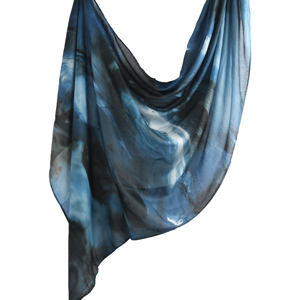 Mariam's Collection Watercolour Floral  Printed Hijab (MH103) — lifestyle context