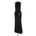 Bella Mia Women Clothing High Waist Twisted Sexy Backless Sheath Dress — alternate view