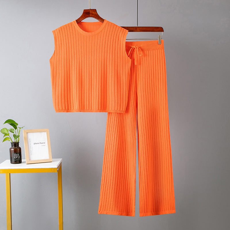 Pretty Little Patriot Pretty Little Patriot Bright Orange South Hamptons Set -clearance — Orange detail