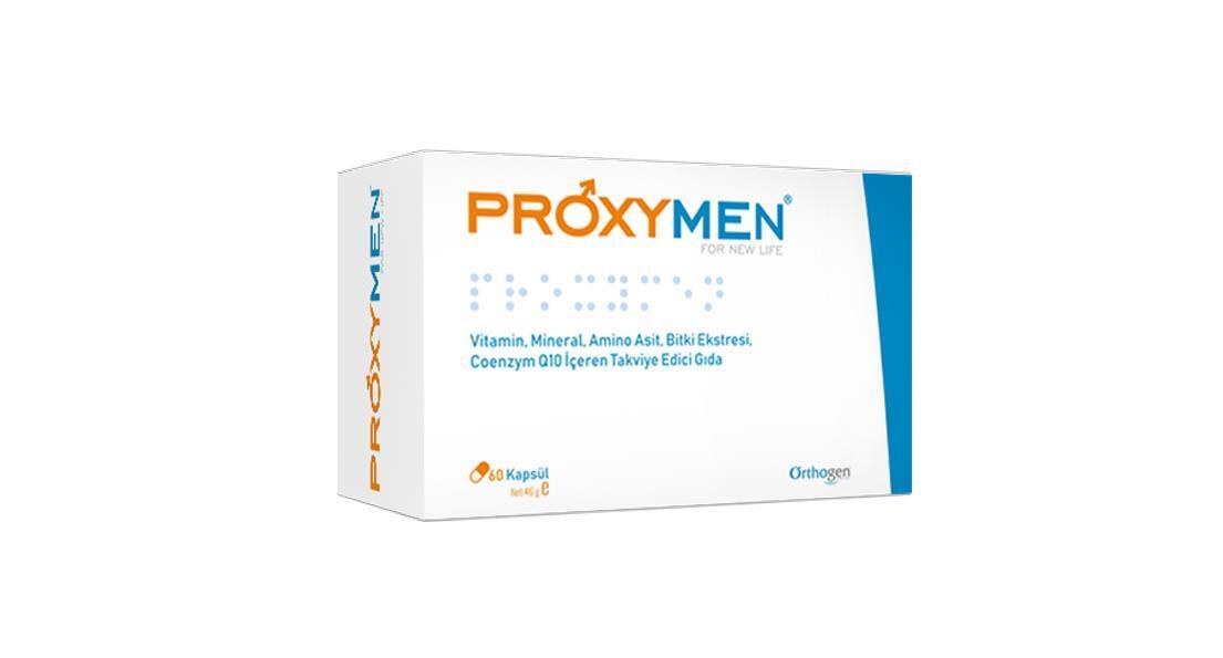 Proxymen - 60 Capsules with L-Carnitine, L-Arginine & Coenzyme Q10