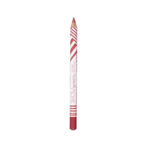 Pastel Show By Pastel Lip Liner 204 - Long-Lasting Soft Lip Color for Precise Definition