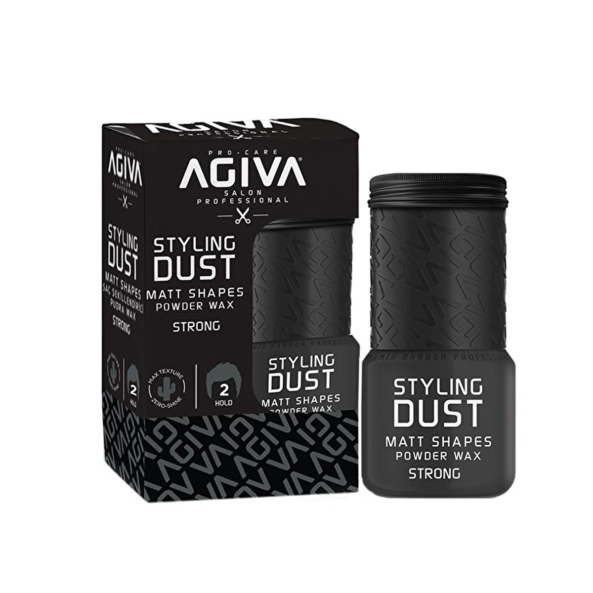 Agiva Hair Wax Powder 20g - Matte Finish, Volumizing & Oil Control for Men & Women