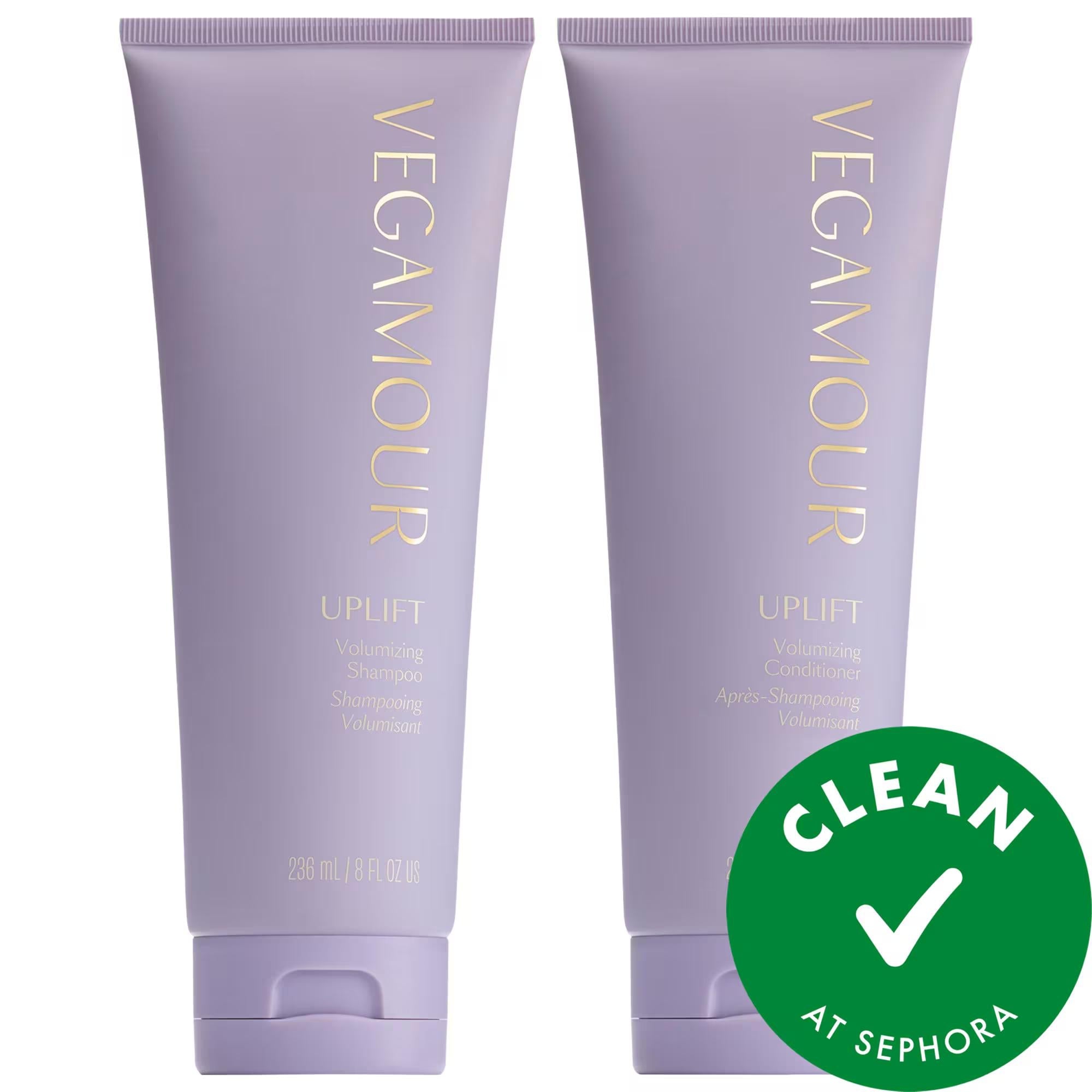UPLIFT Volumizing Shampoo & Conditioner Set: 2X Volume for Fine, Flat, Thin Hair - Vegan, Gluten & Cruelty-Free - Natural Hair Volume Products