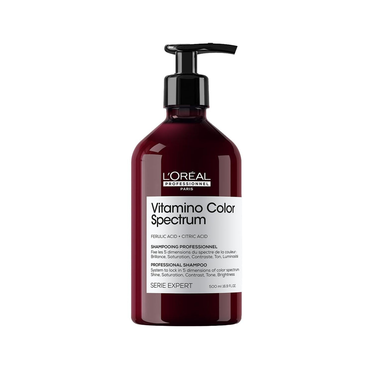 Loreal Professionnel Vitamino Color Shampoo: Anti-Fade Protection for Color-Treated Hair, Vibrant Color Lock, Professional