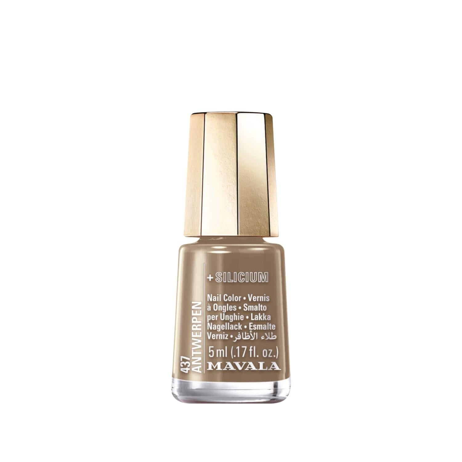 Mavala Mini Nail Polish - 437 Antwerpen, 5ml Travel-Sized Nail Care