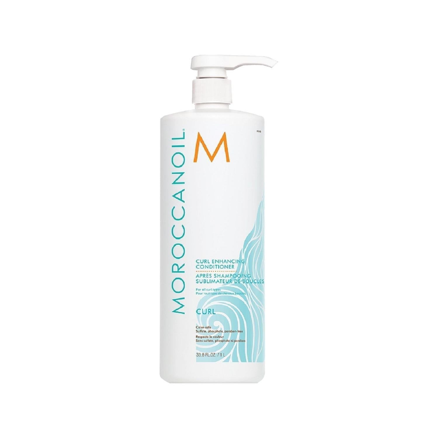 Moroccanoil Curl Defining Hair Cream 1000ml - Curl Defining Hair Cream for Moisturizing & Structuring