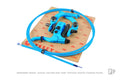 Odyssey BMX Evo 2.5 Brake Kit - Ocean Blue