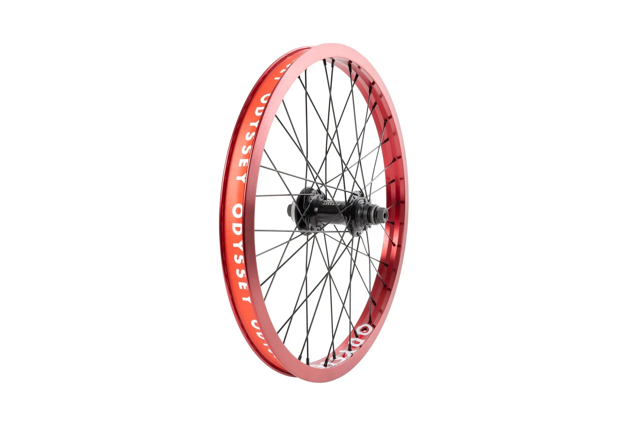 Odyssey BMX Hazard Lite Cassette Rear Wheel - Anodized Red
