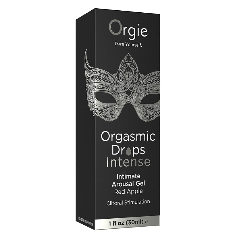 Love Spark Cove | Intimate Apparel, Pleasure Shop & Free Shipping Orgie Orgasmic Drops Intense-Red Apple — main product shot