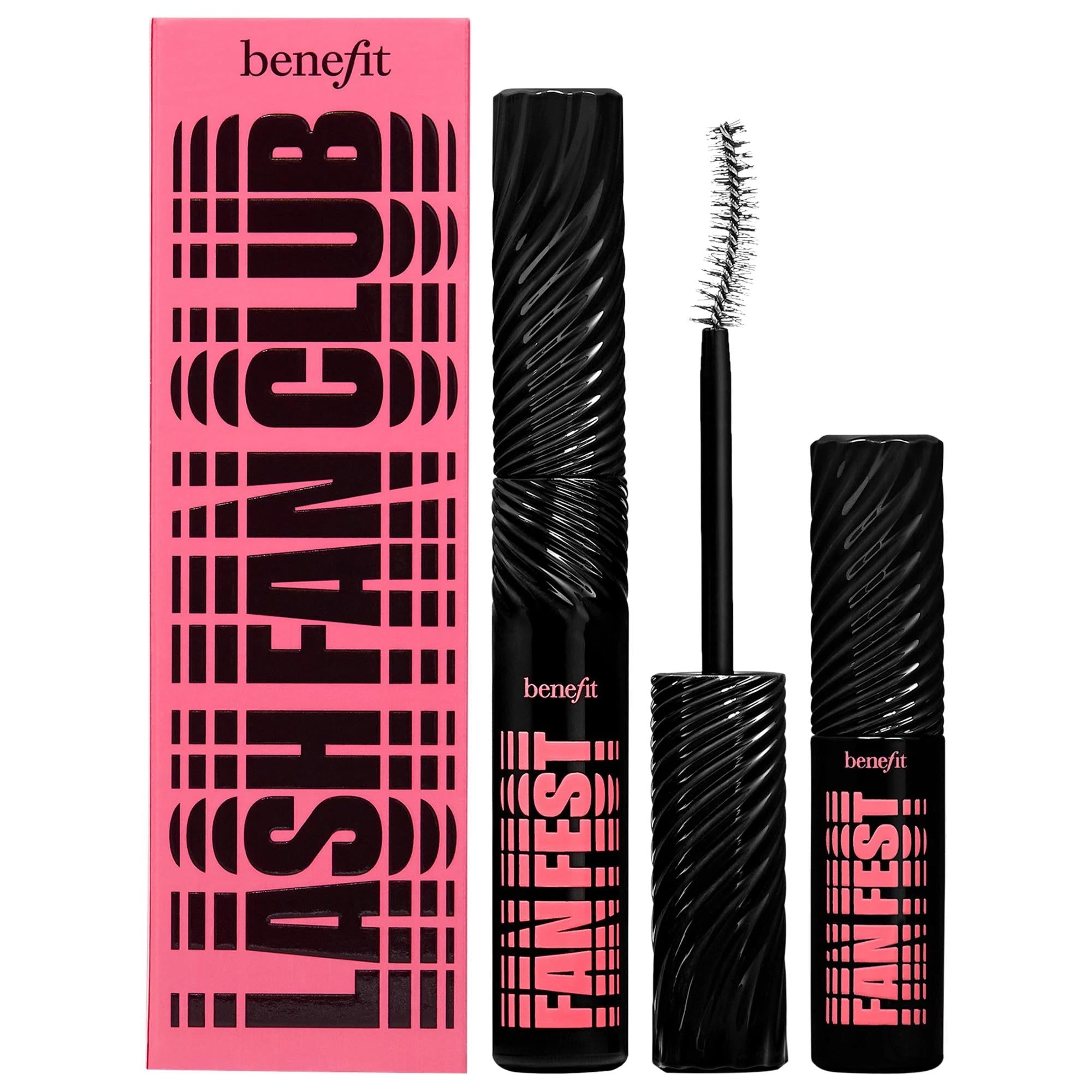 Lash Fan Club Vegan Cruelty-Free Mascara Booster Set - Volumizing, Long-Lasting, Fanning Effect