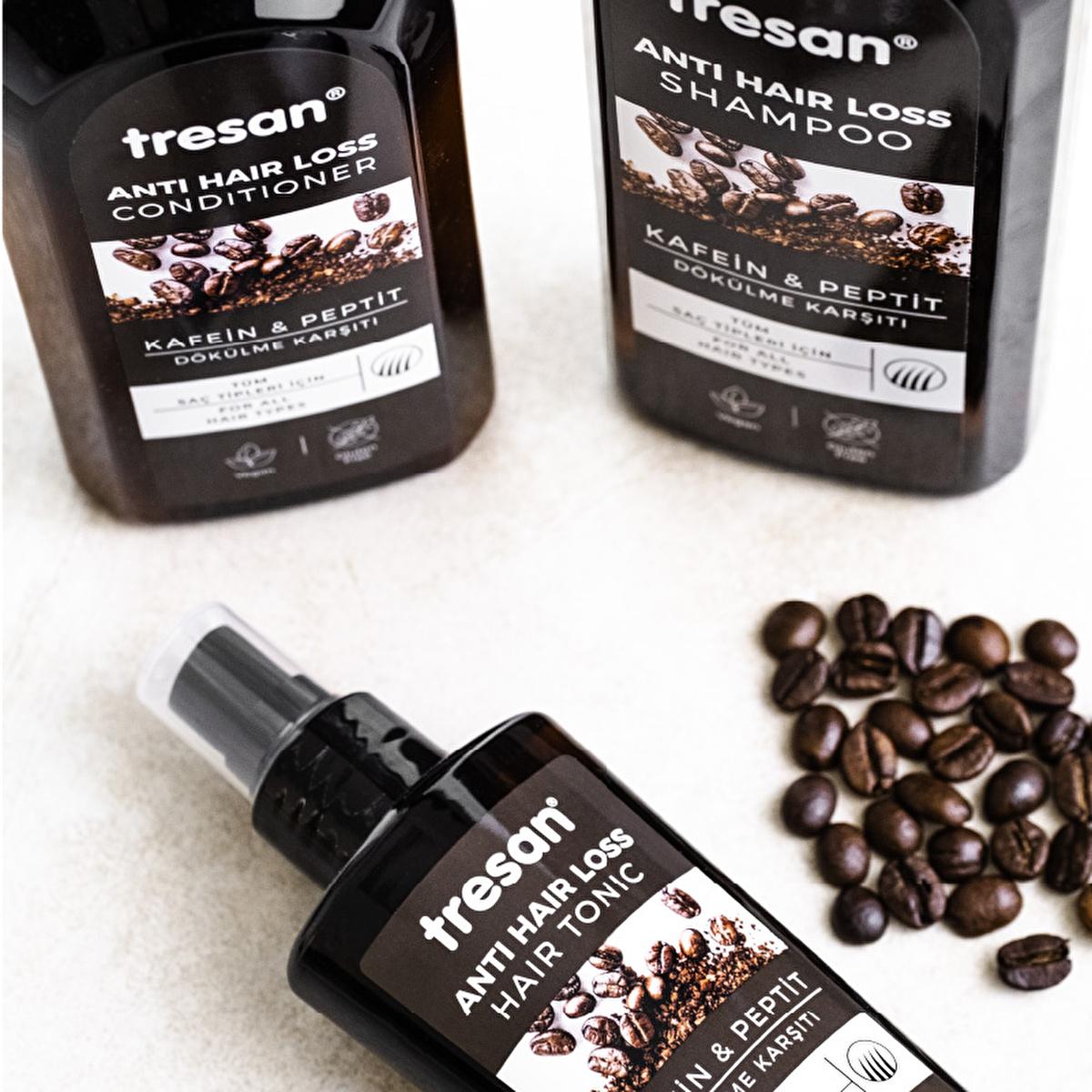 Tresan Caffeine & Peptide Anti-Hair Loss Hair Tonic for Nourished, Thicker Hair - 4.23 fl oz
