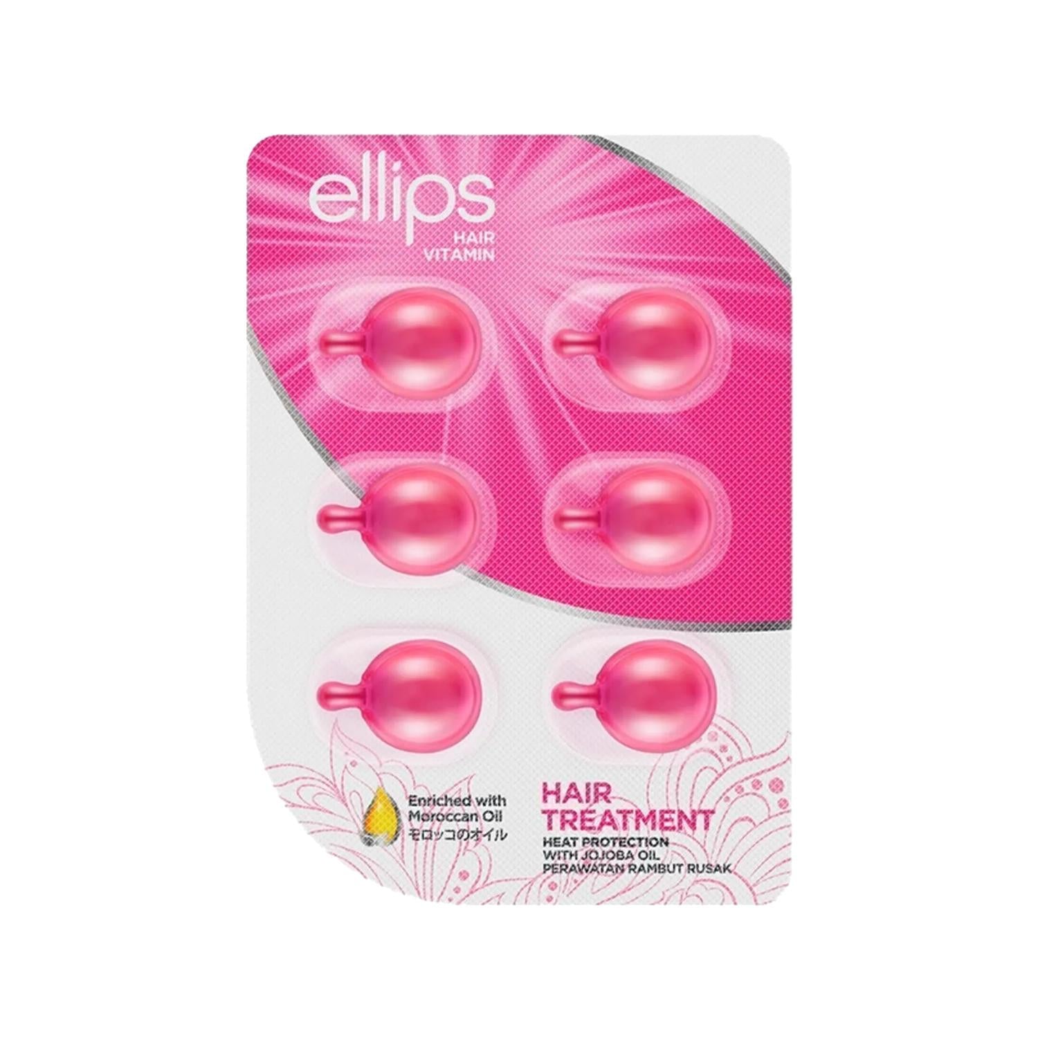 Ellips Hair Vitamin Treatment - 6 Capsules, Nourishing Hair Care for Damaged Hair