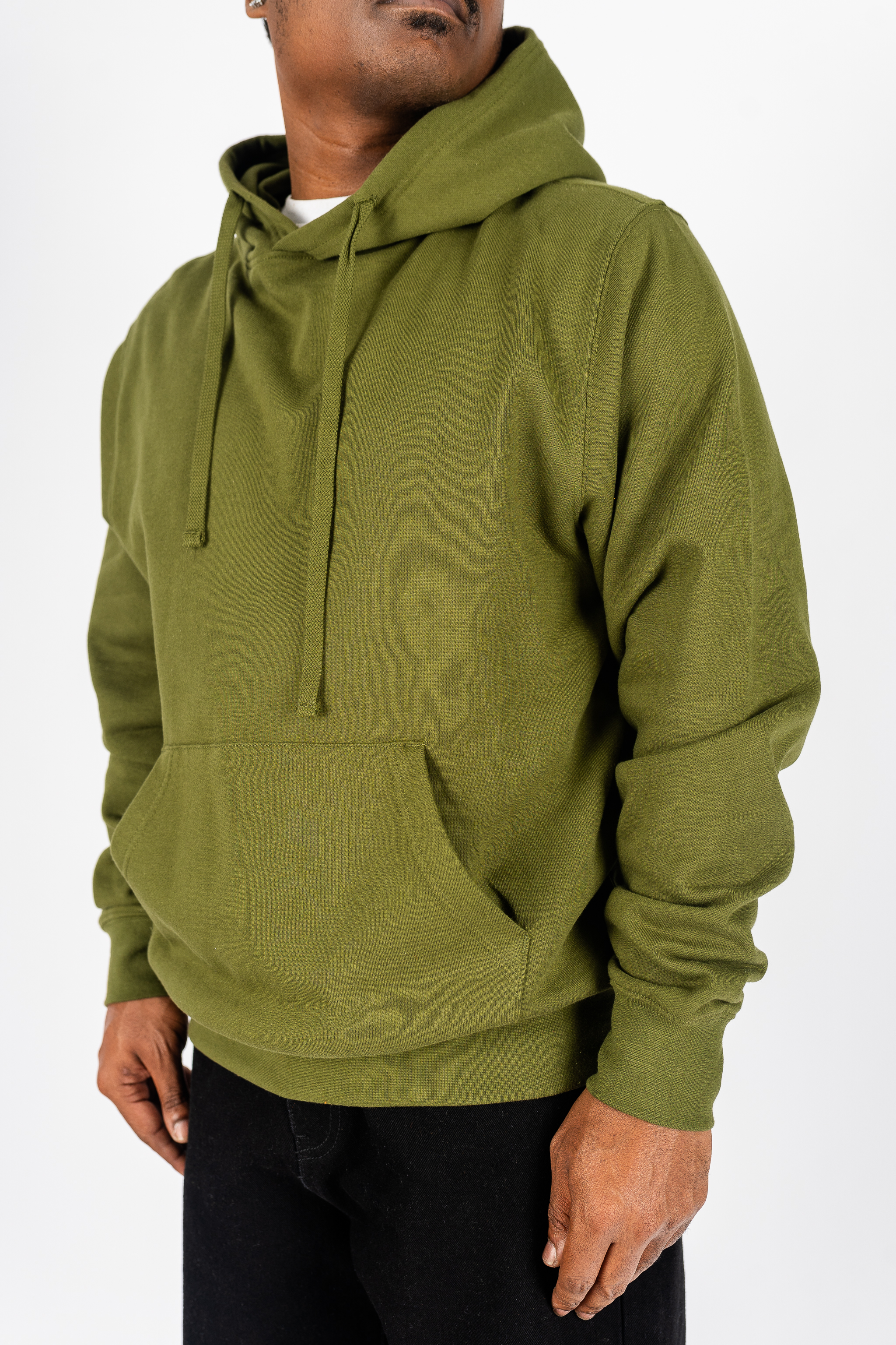 Superline Fleece Hoodie — in-use photo