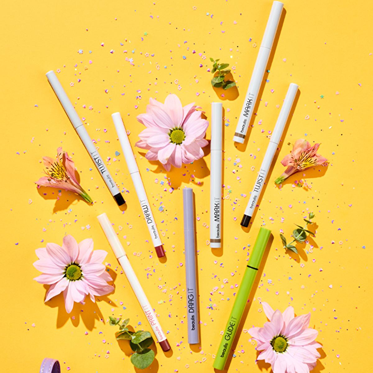 Beaulis Copper Eyeliner - Twist-Up Waterproof Formula for Precise Eye Makeup