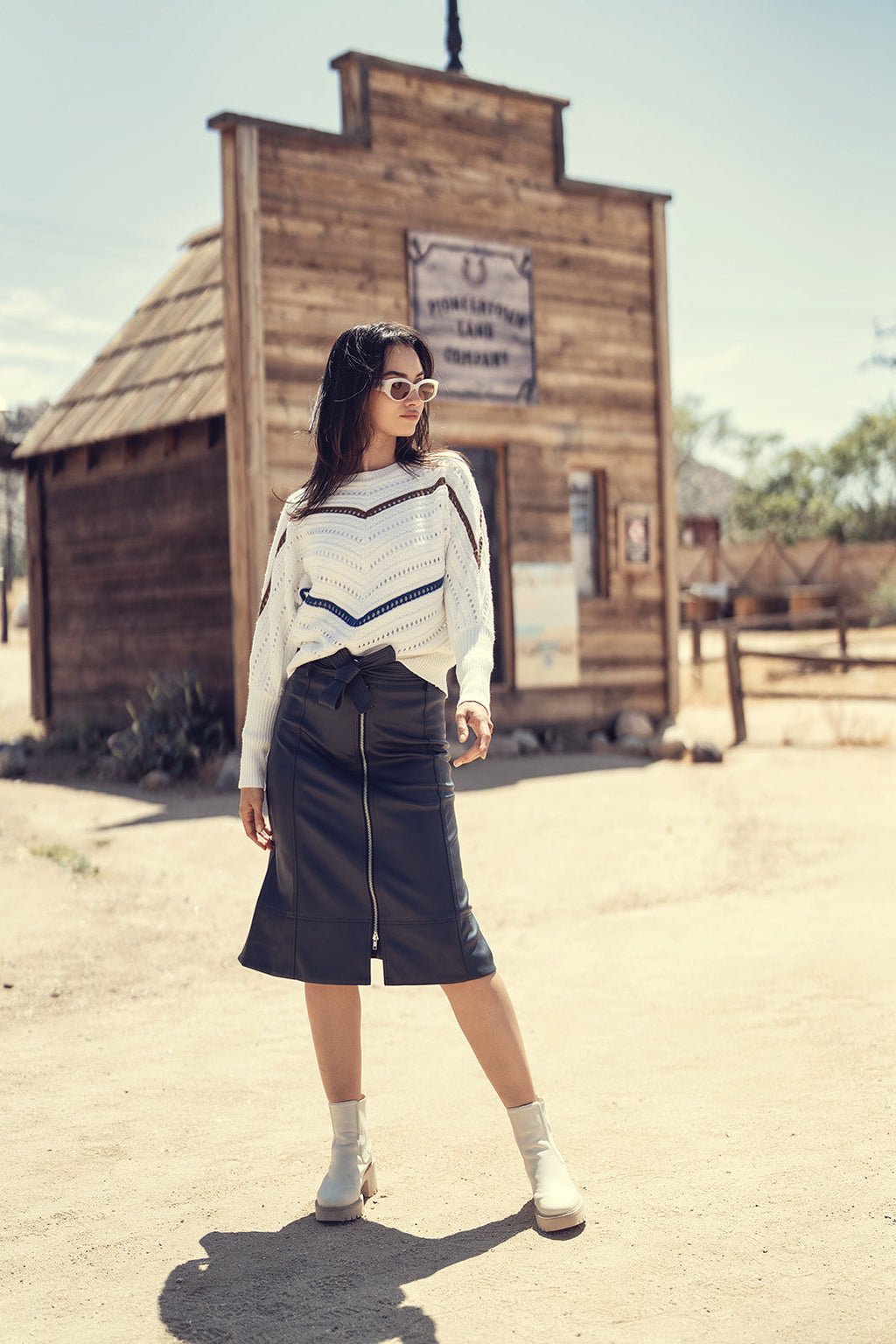 profile-nyc EYELET SWEATER — lifestyle context