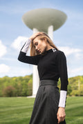 profile-nyc BELTED WOOL A SKIRT — main product shot