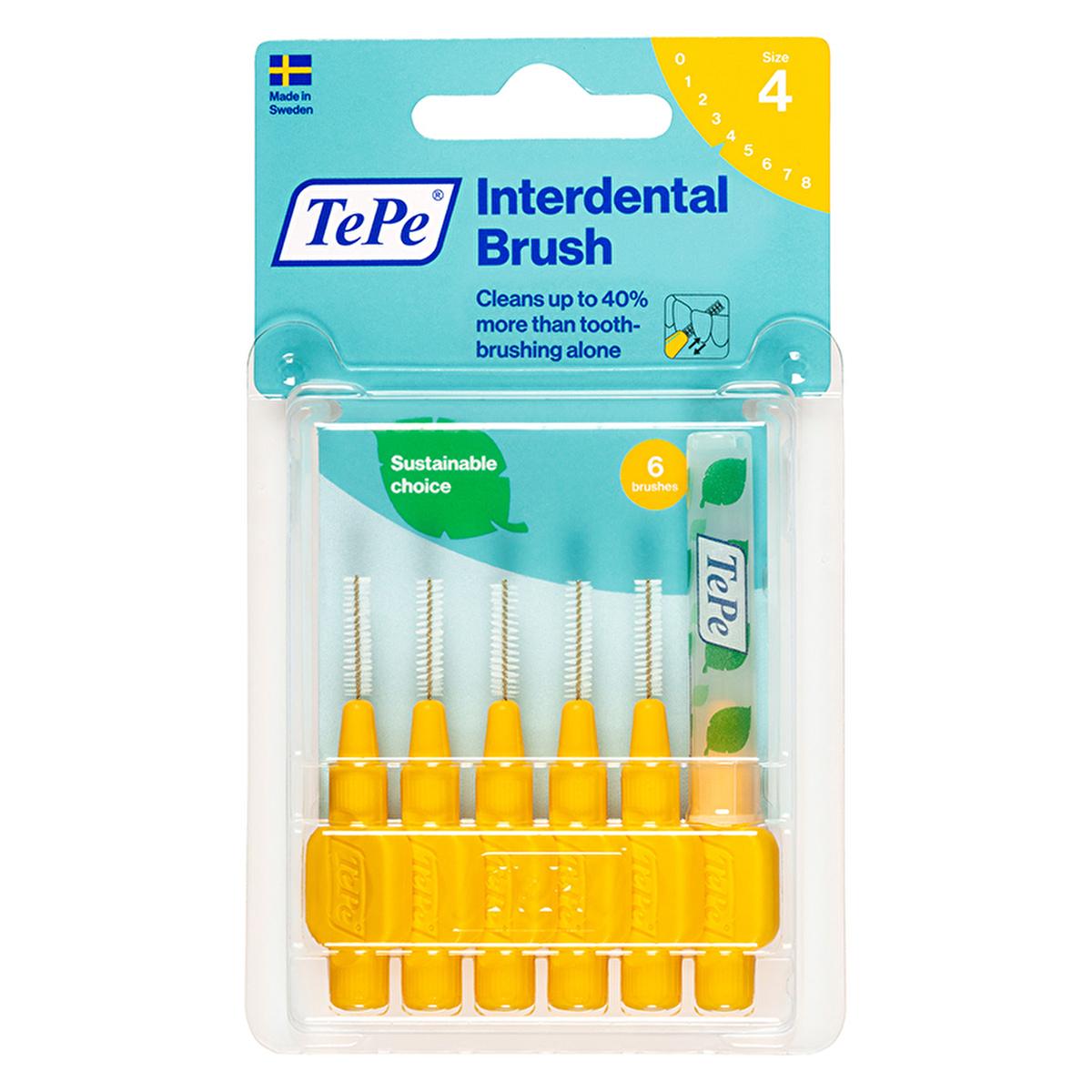 Tepe Interdental Brush 0.7 mm - Enhance Oral Hygiene with Precision Cleaning