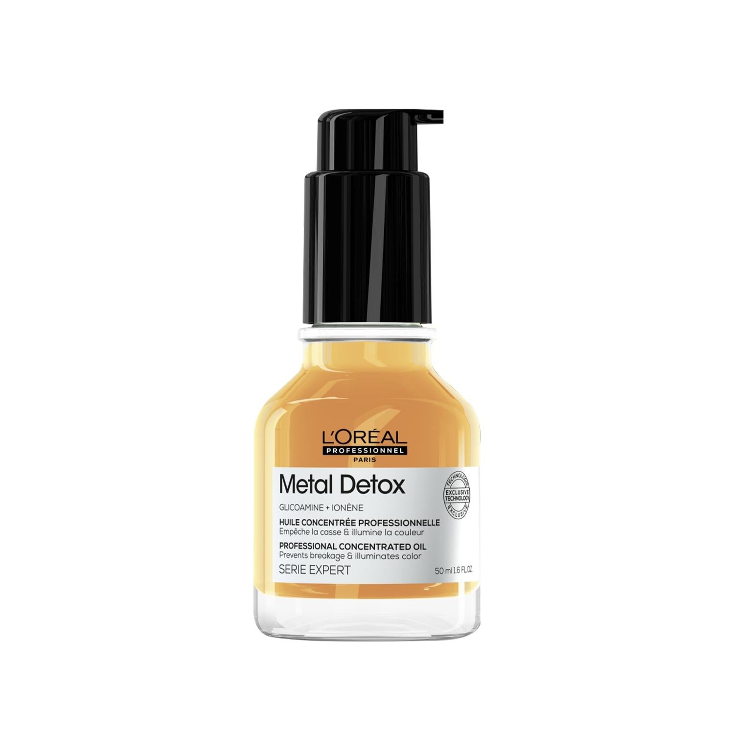 Loreal Professionnel Paris Serie Expert Metal Detox Hair Care Oil - Nourishing, Protective, 1.69 fl oz