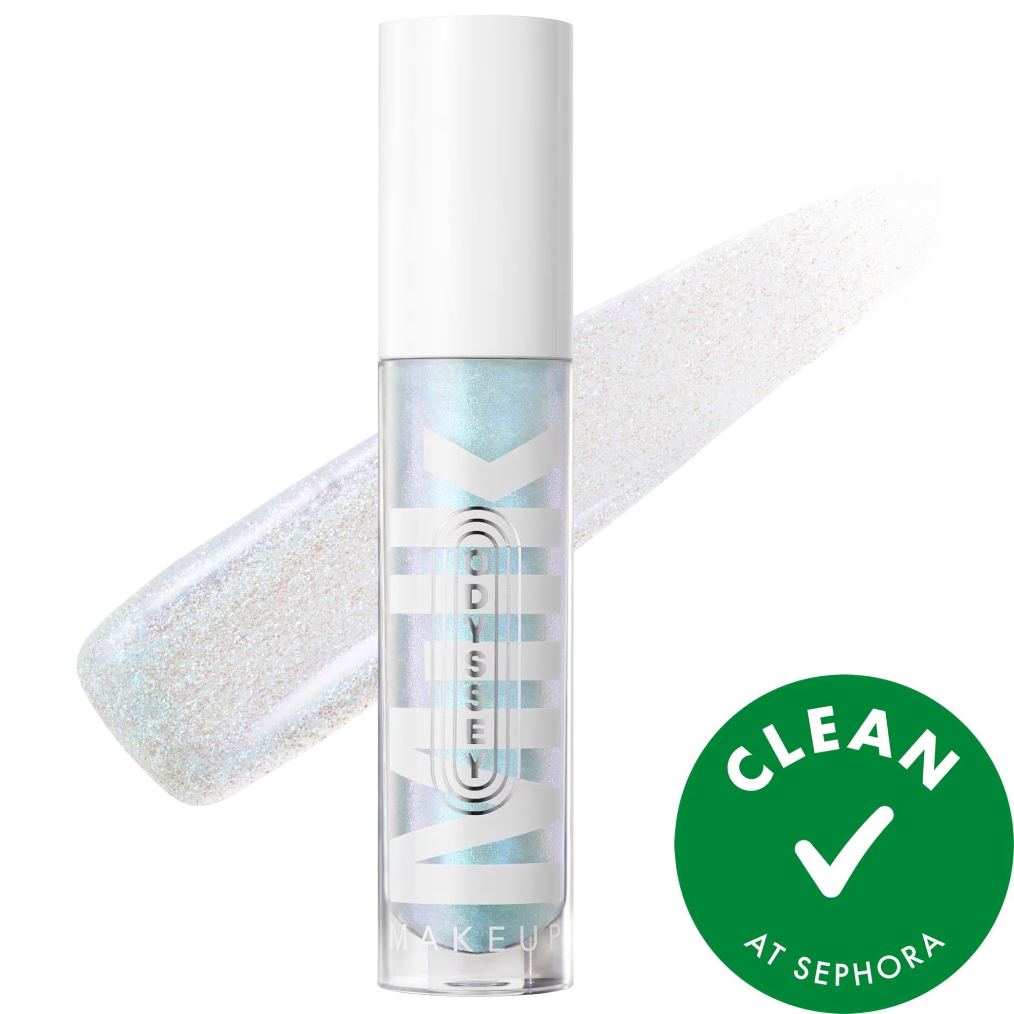 Odyssey Hydrating Non-Sticky Lip Oil Gloss - Clean Beauty Lip Care with Vitamin-Rich Oils