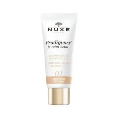 Nuxe Prodigieux Tinted Moisturizing BB Cream - 01 Light - Natural Radiance, Lightweight Coverage, Fair Skin Perfector